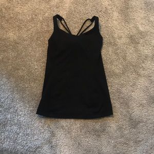 Lululemon tank top with bra